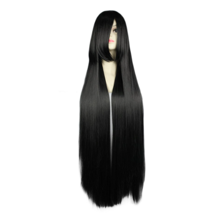 Women Long Straight Synthetic Lolita Cosplay Party Wig (100CM )