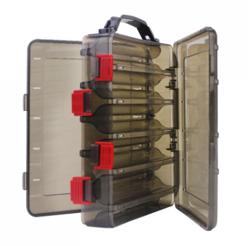 10 Compartments Two-Sided Fishing Lure Bait Hooks Tackle Waterproof Storage Box