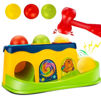 Hammer and Ball Drop Toys for toddler toys Infant Gifts - Pound a Ball Toddler Toys - Baby Toys