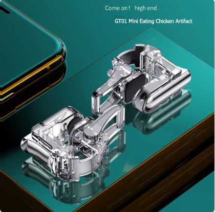 Controller Button Gamepad Mobile Game 2x PUBG Mobile Trigger Grip Gamepad Fire Button Shooter Phone Controllers