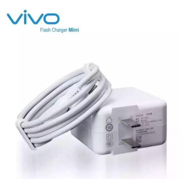100% Original VIVO Fast Charger 5V 2A Micro USB Cable Adapter Set for Vivo V9 V7 V5 Plus