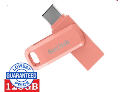 Sandisk SDDDC3 128GB OTG Type-C 3.1 Peach