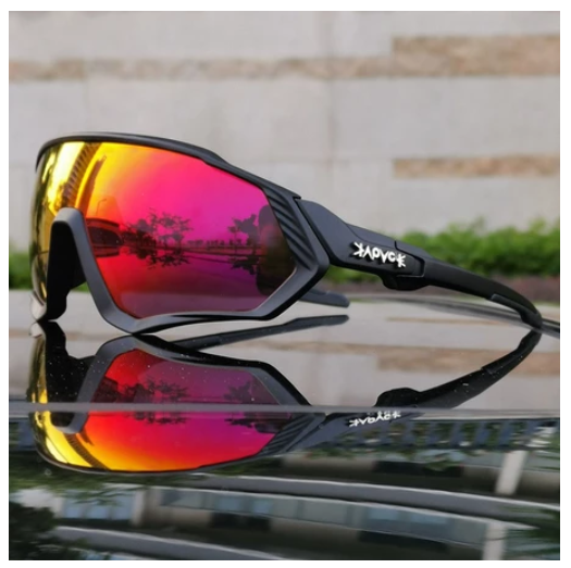 Kapvoe Cycling Glasses Outdoor Sports Shade Goggles UV400 Bicycle Bike Sunglasses Fashion Polarized Glasses KG12