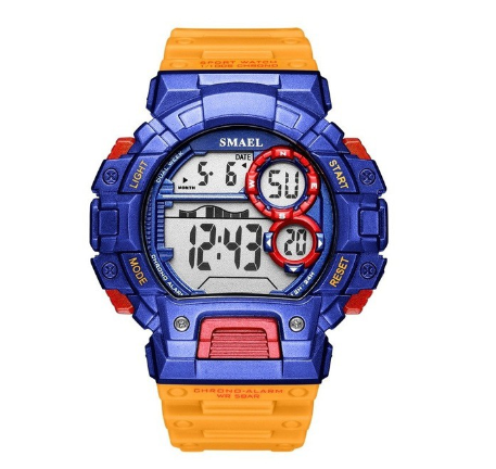 Smael Men's Sports Watch Luxury Brand Military Fashion Digital Alarm Stopwatch Clock 001