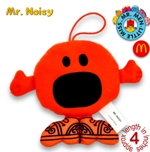 Mr Men Little Miss McDo Hanging Plushies Bag Charm Stuffed Toys McDo21