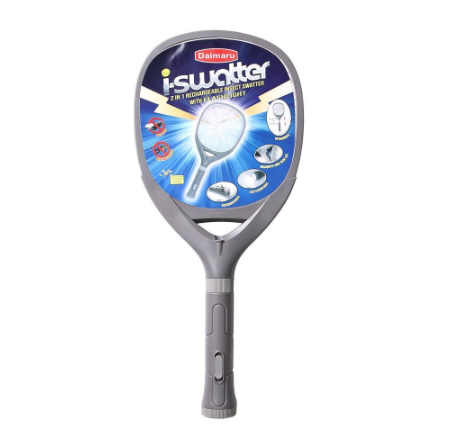 Daimaru iSwatter 2-in-1 Rechargeable Insect Swatter with Flash Light