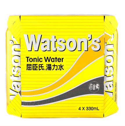 Watson's Tonic Water 4 cans