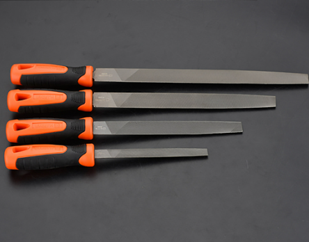 Harden Half Round Second Cut File With Soft Handle 6, 8, 10, 12 Inches