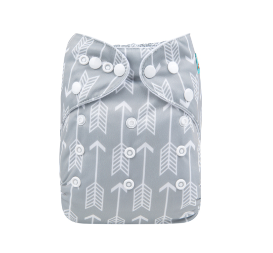 Alva Baby Cloth Diapers Washable Pocket Nappy Diaper for Newborn Without Insert N36