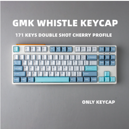 171 Keys GMK Whistle DOUBLE SHOT Cherry Profile Personalized Color Matching Keycap For Mechanical Gaming Keyboard GMMK Pro