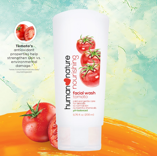 Human Nature Nourishing Facial Wash pH Balanced For Delicate To Normal Skin Mild And Gentle