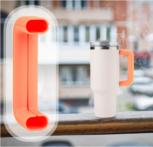 Handle Protector for Stanley Cup 40 oz, Anti Skidding Protective Water Bottle Handle Silicone Cover Sleeve Compatible with Stanley Tumbler