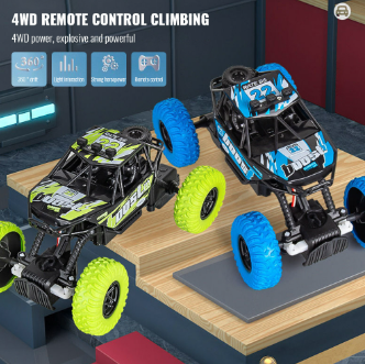 Children's Remote Control Car Four-way Climbing Car Electric Remote Control Car Toy Remote Control