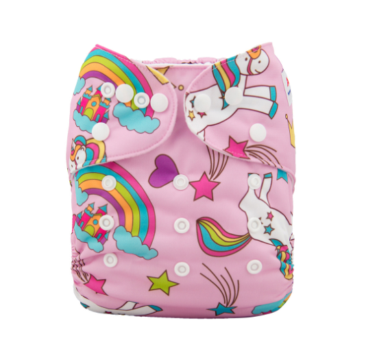 Alva Baby Cloth Diapers Washable Pocket Nappy Diaper Only D21