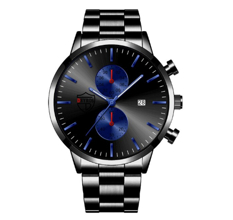 Luxury Gold Full Steel Men's Waterproof Quartz Business Wacthes Men Watch Relo Ng Kalalakihan 9