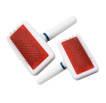 Pet Red Puppy Cat Hair Grooming Comb Pet Gilling Brush Quick Clean Tool