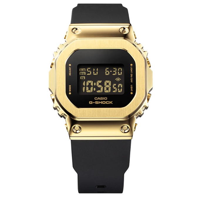 Casio G-Shock Metal Covered/Full Metal Black Resin Digital Watch For Women CGM-S5600GB-1DR