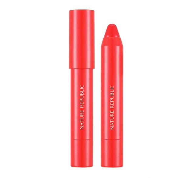 Nature Republic  by Flower Eco Crayon Lip Rouge 01 Candy Pink