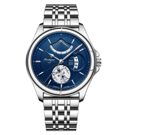 Binbond Original Luxury Fashion Business Stainless Steel Waterproof Watch Men's Ultra-Thin Quartz Wrist Watch M8