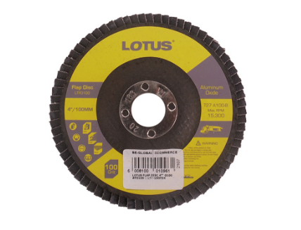 Lotus Flap Disc 4" G100 | LT4-100FDX