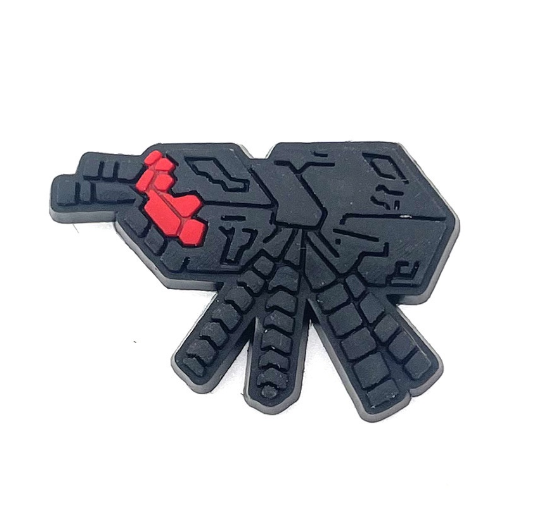 Cartoon Alex Sword Croc Jibbitz for Kids Minecraft Jibbits Charm Computer Game Jibits Crocks Shoes Accessories Shoe Charms Pins 034