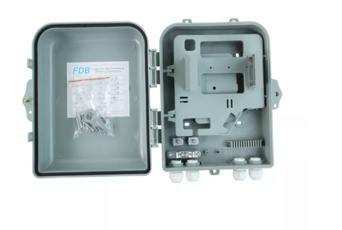 1:8 Fiber Optic Splitter Box PLC Outdoor Fiber Optic Terminal Box PLC Distribution Box