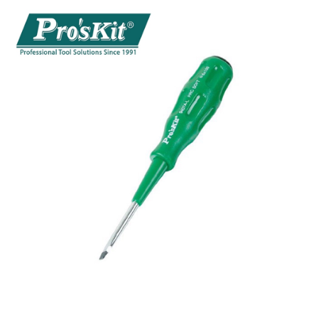 Pro'sKit 89407A Pro-Soft S/D (-6.0x100mm) Precision Slotted Screwdriver