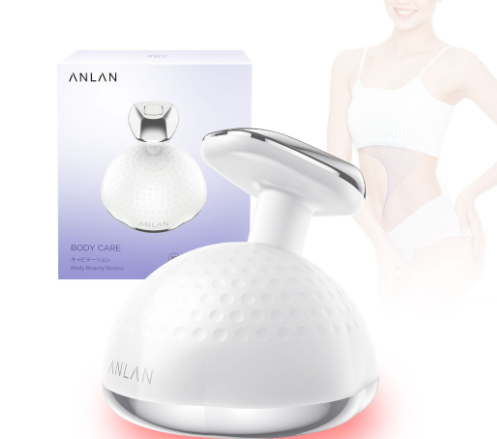 ANLAN 7 In 1 RF EMS Therapy Body Slimming Machine Body Massager Weight Loss Ultrasonic LED Fat Burner Skin Fat Removal