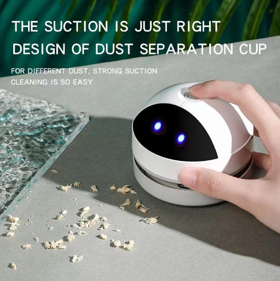 Mini Vacuum Cleaner Automatic Portable Charging Keyboard Desktop Cleaner Table Sweeper Dust Removal