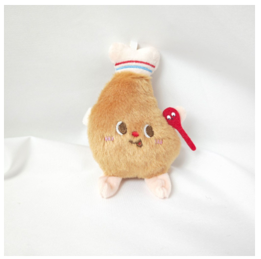 Cute Plush Toys Snacks Vegetables and Fruits Series Expression Plush Doll Bag Pendant  V13