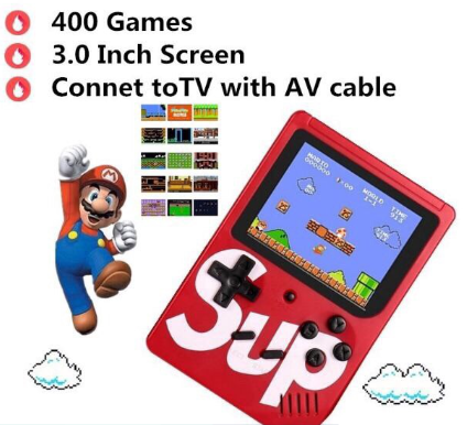 Portable 3 Inch Retro Mini Pocket Game Machine 400 In 1 Gameboy