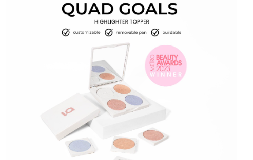 GRWM Cosmetics Quad Goals - Highlighter Topper