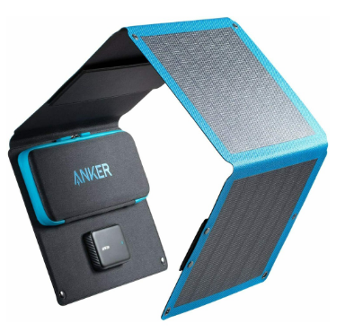 Anker PowerSolar Flex 3-Port 24W Foldable Portable Solar Panel