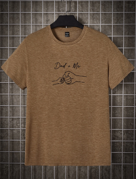 Manfinity Homme Men T-Shirts Fit Crew Neck Short Sleeve Graphic Tee Casual Funny Summer