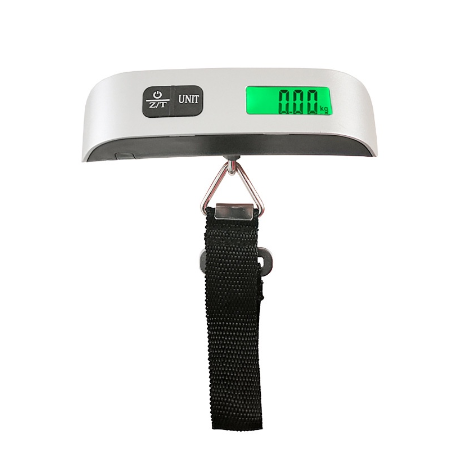 110lb/50kg Luggage Scale Portable Digital Electronic Suitcase Scale Handled Travel Bag Weighting