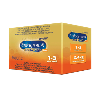 Enfagrow A+ Three NuraPro 3.6kg Milk Supplement Powder for 1-3 Years Old