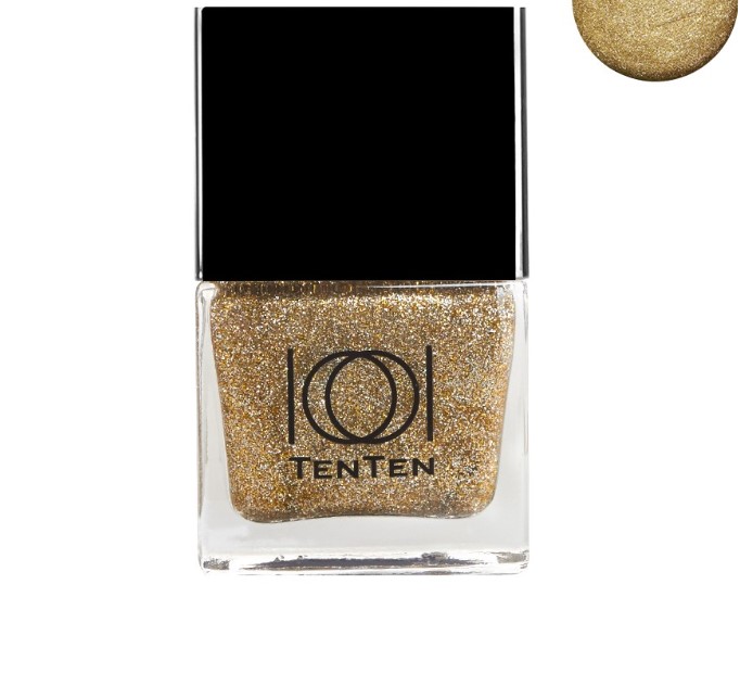 TenTen Gold Glitter SC23 Nail Polish