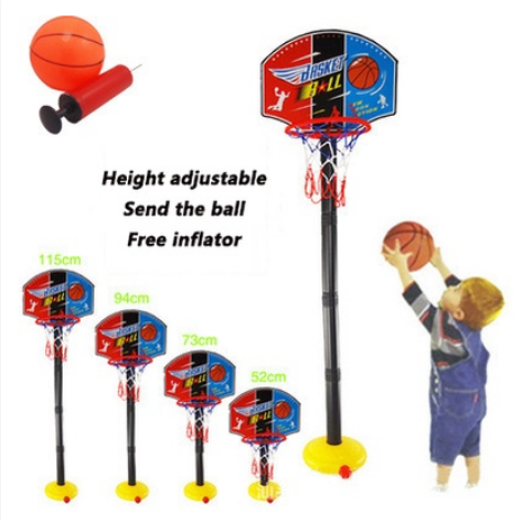 Children's Basketball Toddler Children's Adjustable Mini Basketball Hoop Toy Brand New Packaging