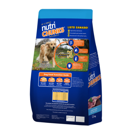Nutri Chunks Optimum Adult Lamb 1.3kg