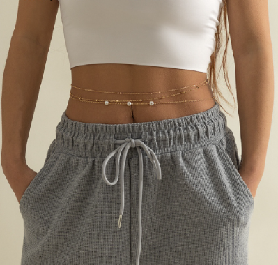 Minimalism Thin Belly Chains