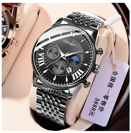 Original Luxury Fashion Business Trend Casual Sports Temperament Men's Stainless Steel Watch M005