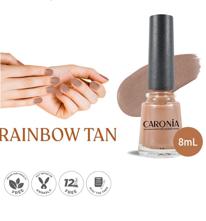 Caronia Nail Polish Rainbow Tan 8ml