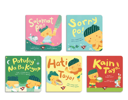 Filipino Values Board Book Bundle - for Toddlers