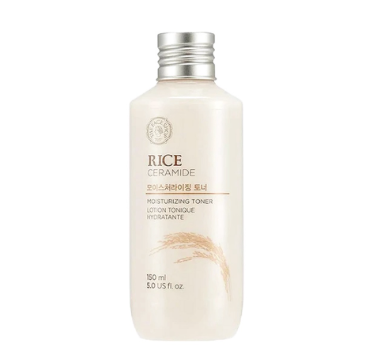 The face shop Rice & Ceramide Moisturizing Toner - 150ML / BRIGTHENING TONER
