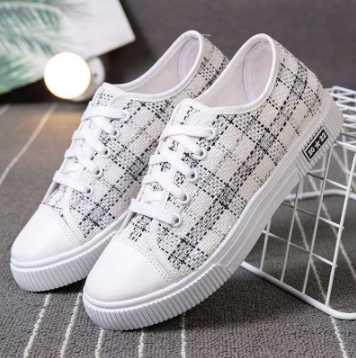 2023 new canvas shoes sports casual shoes Korean version all-match flat student shoes women