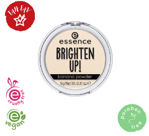 Essence Brighten Up Banana Powder Translucent Mattifying Powder