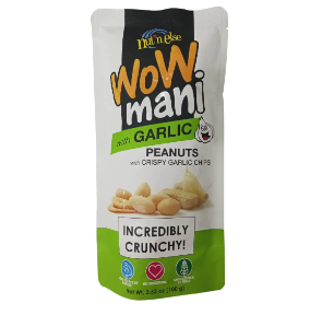 Wow Mani With Crispy Garlic Chips 100g