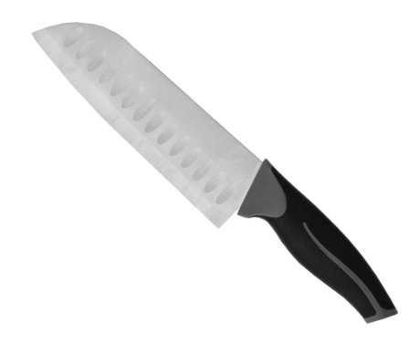 Chef's Classics Professional Stainless Steel Santoku Knife, 7in