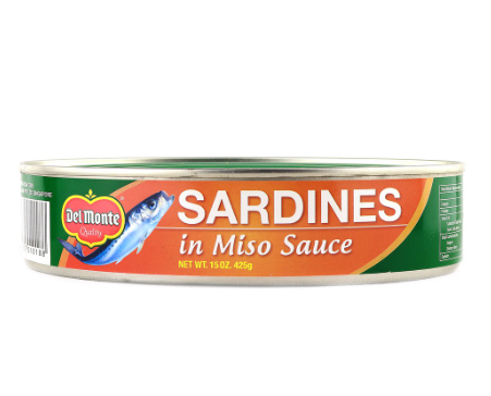 Del Monte Sardines in Miso Sauce 425g