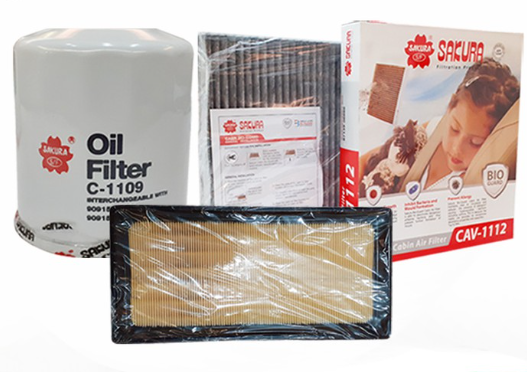 Vios, Yaris 2014-2020 Combo Cabin, Air, Oil Filter